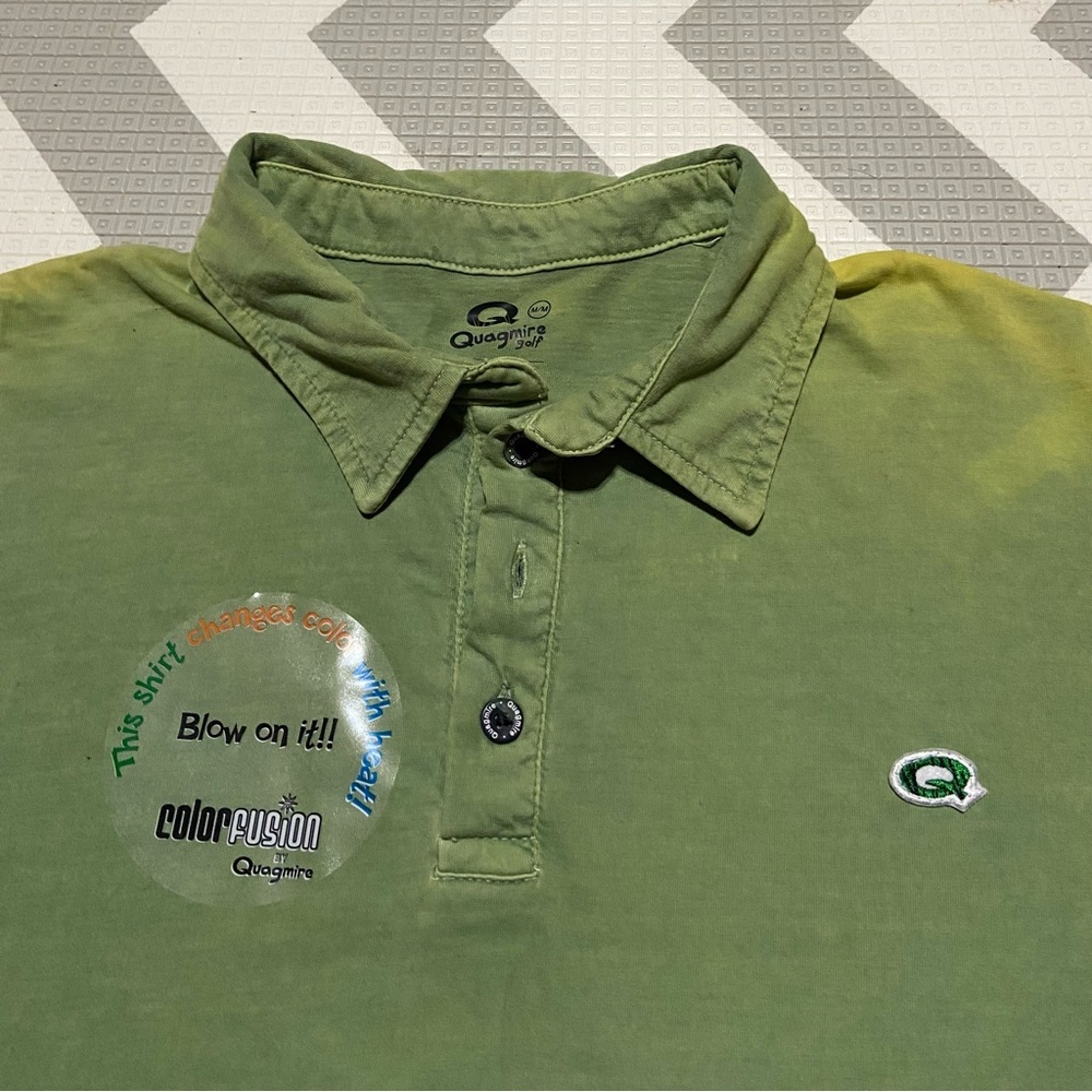 Quagmire golf colour changing golf polo